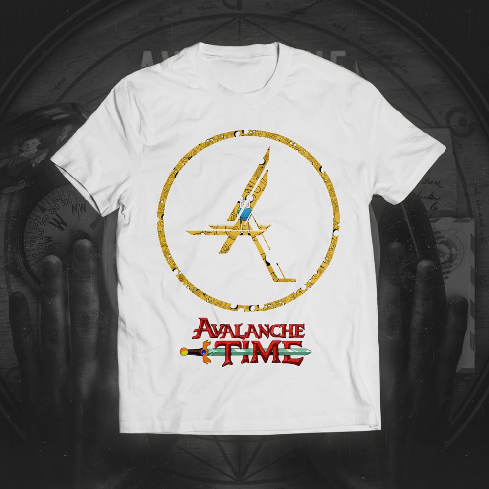 Image of Avalanche Time (White Tee) *Exclusive
