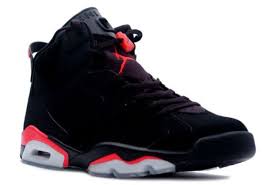 Image of NIKE AIR JORDAN VI BLACK INFRARED 6  385664-023