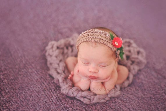 Image of Newborn & Baby Blanket/ Stuffer Prop