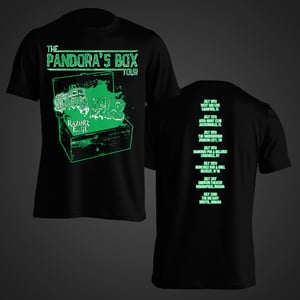 Image of Pandora's Box Tour T-shirts/ Zug Izland, DJ CLay, Razorz Edge