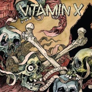 Image of VITAMIN X - full scale assault LP 