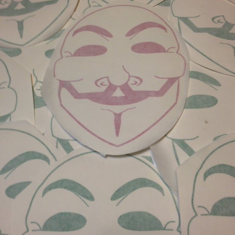 Image of Guy Fawkes Sticker