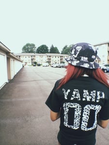 Image of Black YAMP T-Shirt. 