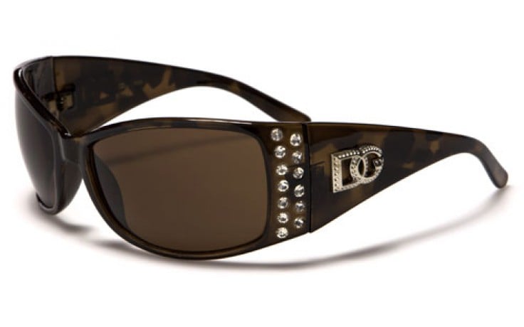 Image of Rhinestone Studded DG Sunglasses