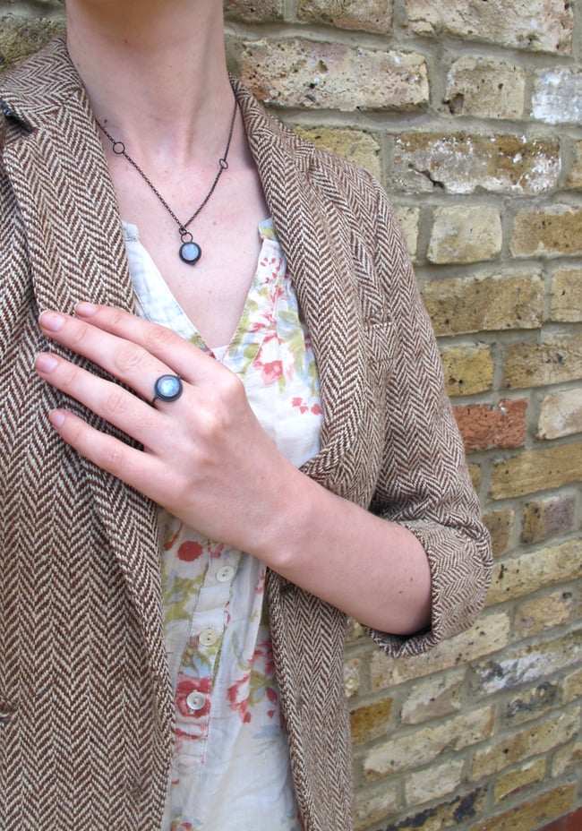 {NEW} Nautilus spyglass ring