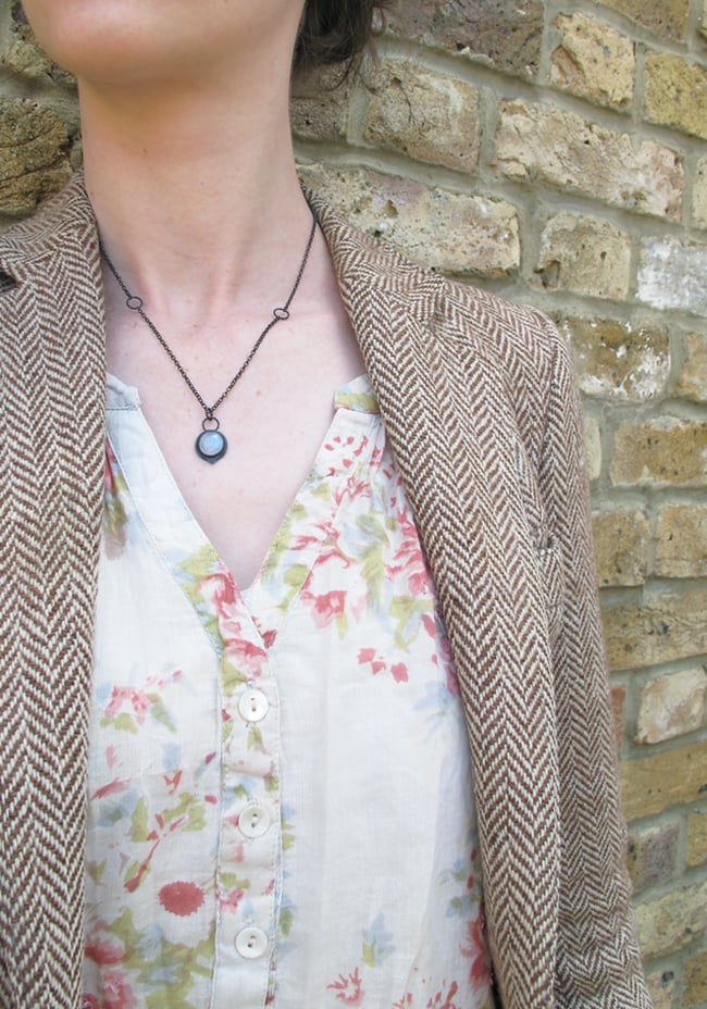 {NEW} Nautilus Spyglass mini necklace 