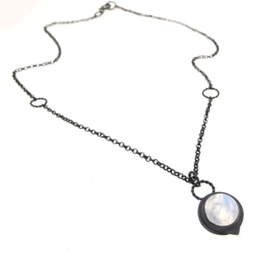 Image of {NEW} Nautilus Spyglass mini necklace 