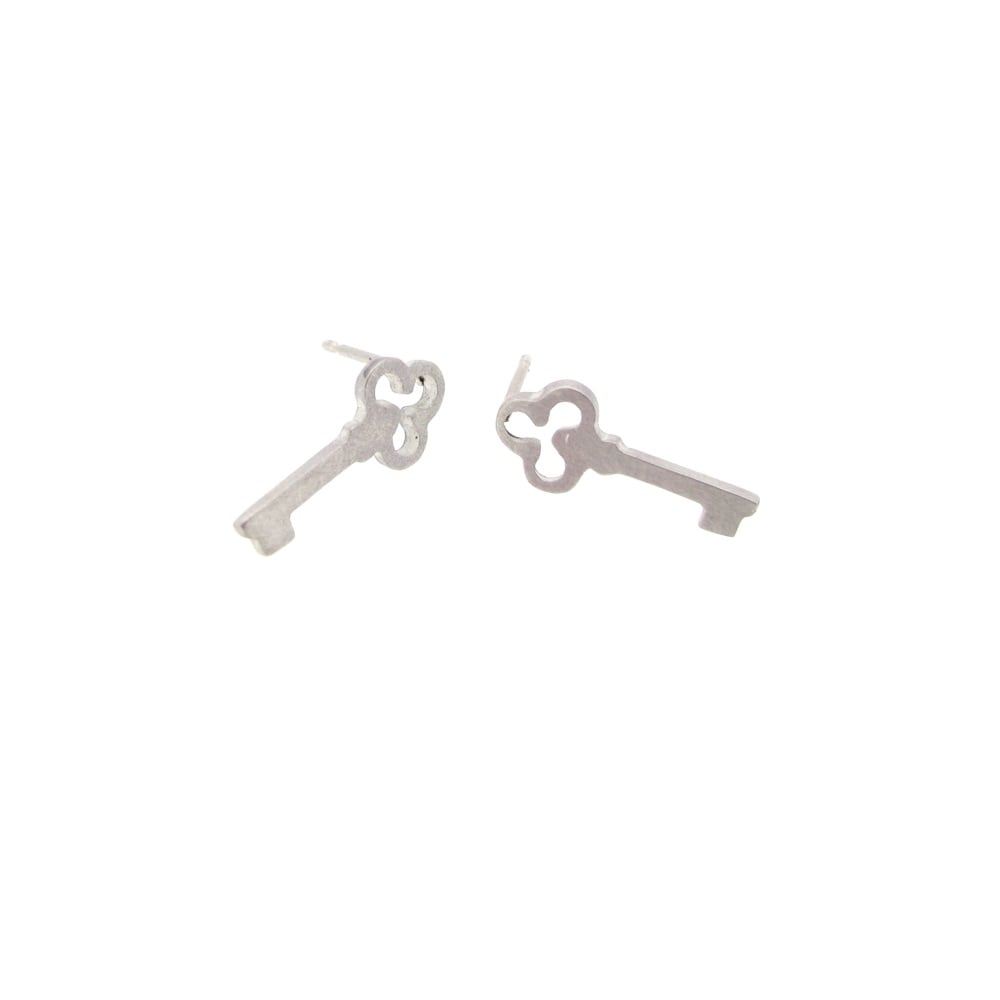 Image of {NEW}Wonderland Key earrings