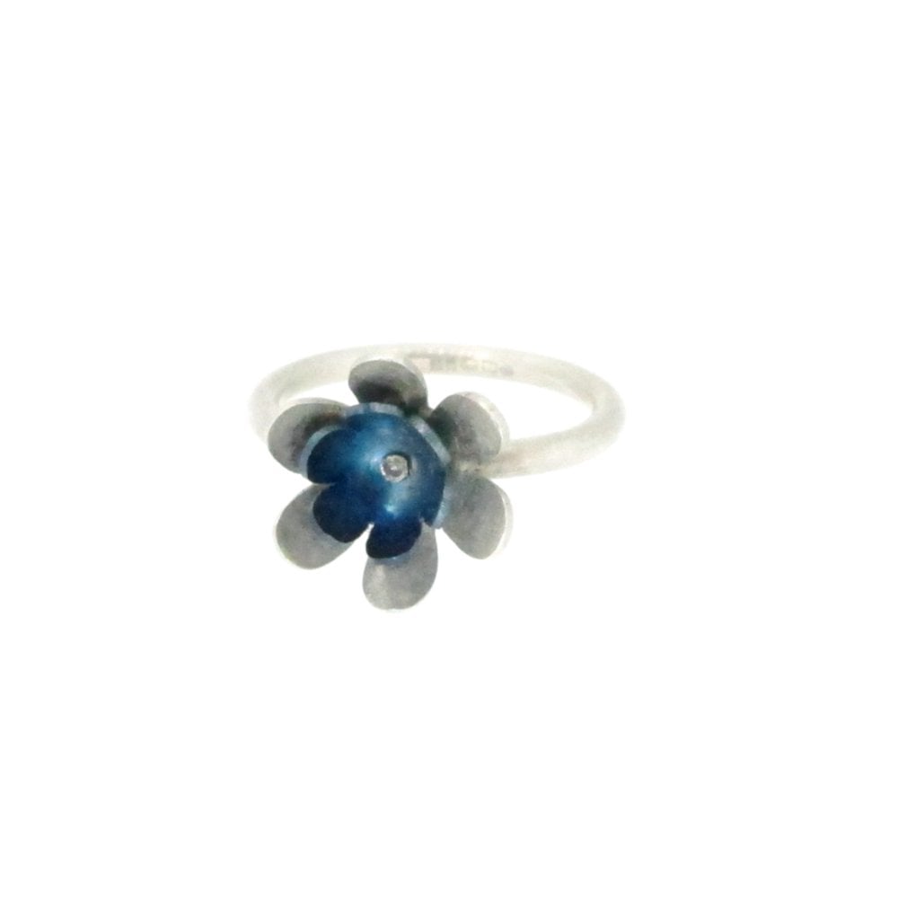 Image of Springtime Double Forget-me-not flower ring