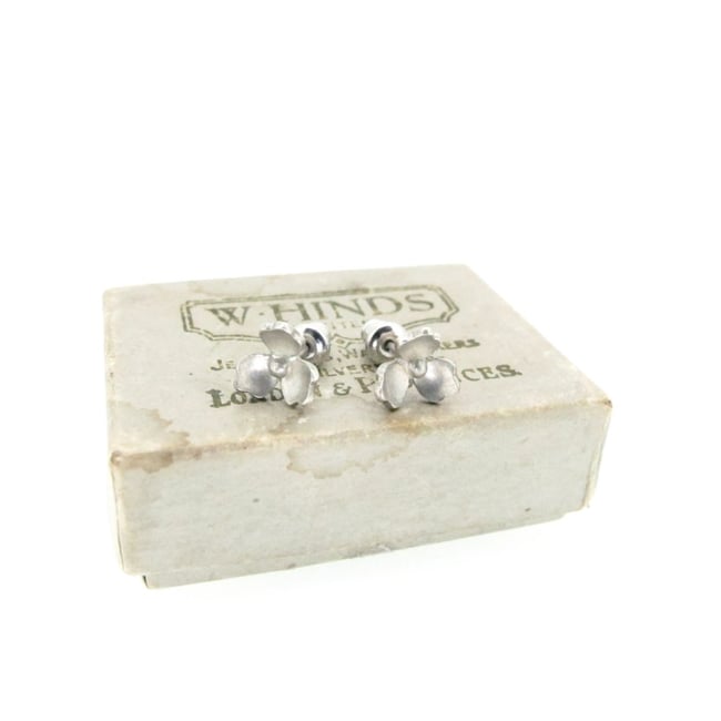 Springtime Snowdrop flower earrings