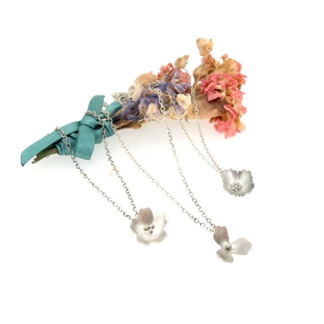 Springtime Primrose flower pendant