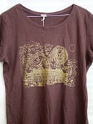 Image of Womens Hemp  T-shirts  - Lion of judah 
