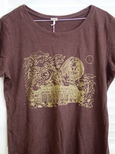 Image of Womens Hemp  T-shirts  - Lion of judah 