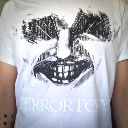 Image of T-shirt "City of Ghosts" white
