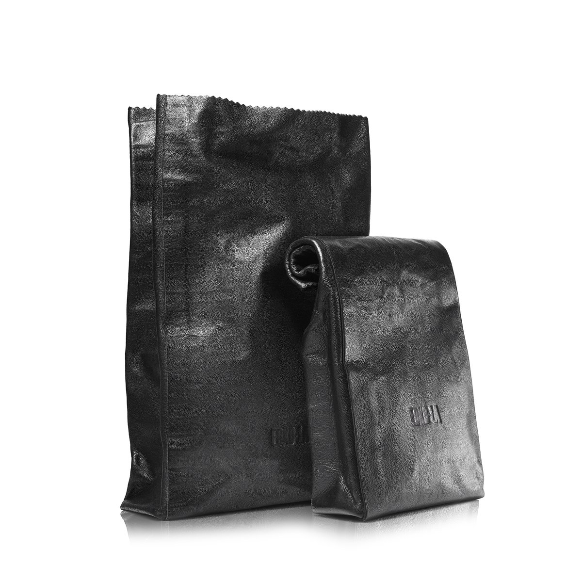 Image of Lambskin bodega bag