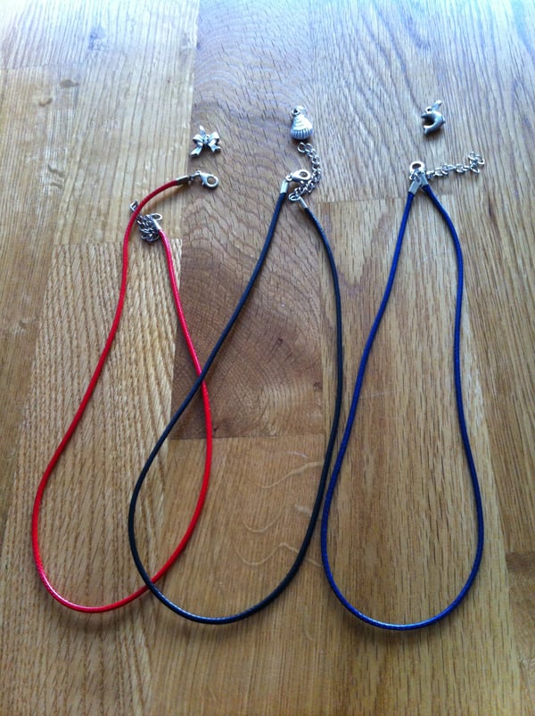 Image of Adjustable Choker (Black, Navy or Red)