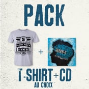 Image of PACK 1 T-shirt + 1 CD 