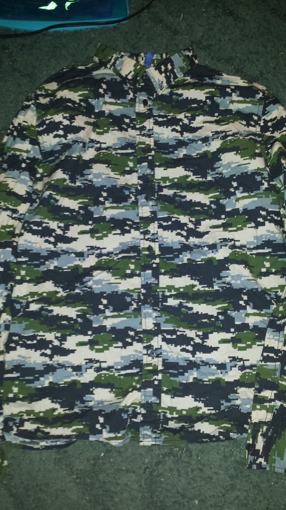 Image of Divided Brand Long Sleeve Button Down