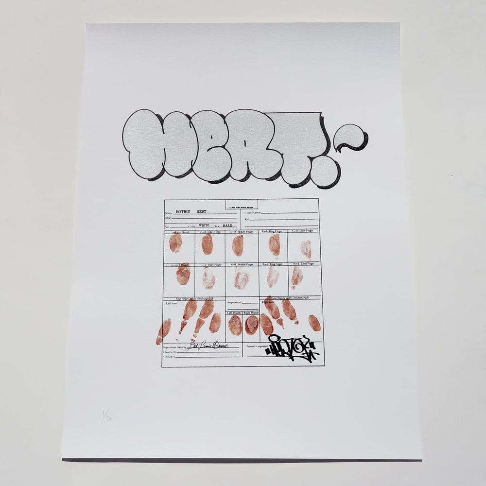 Image of Limited edition screenprint by HERT