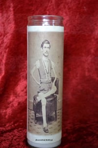 Image of The Living Skeleton Sideshow Saint Candle