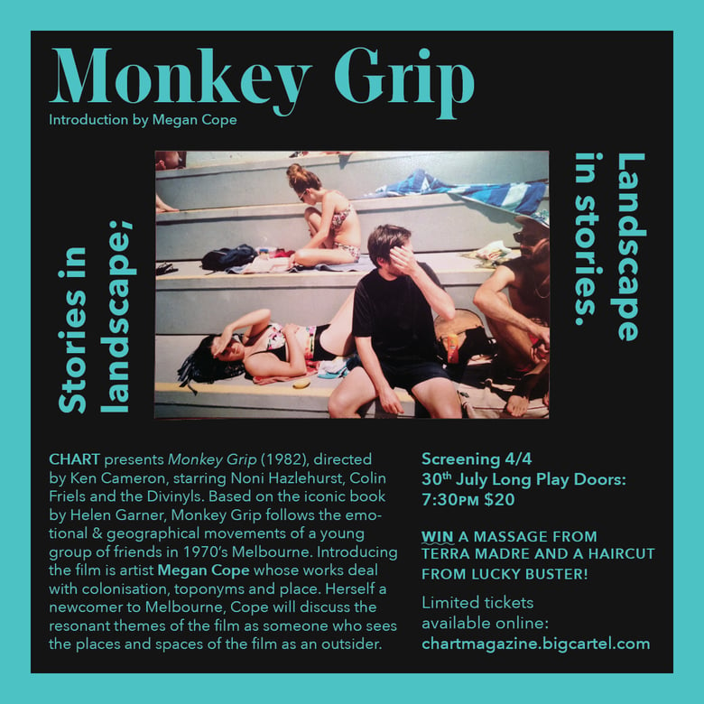 Image of Stories in Landscape; Landscape in Stories - Monkey Grip, July 30th @ Long Play