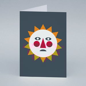 Image of Autumn Sun card
