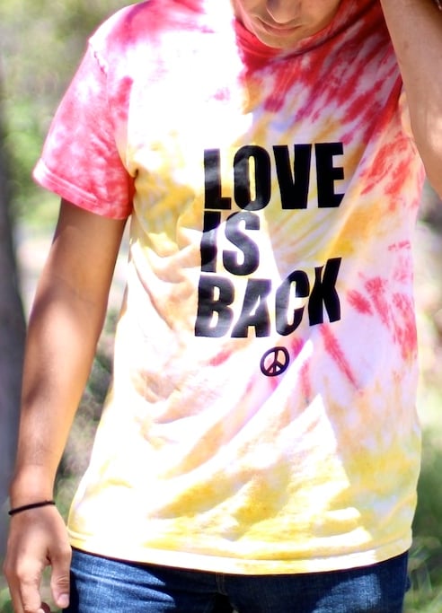 Image of "Love Is Back" Tshirt