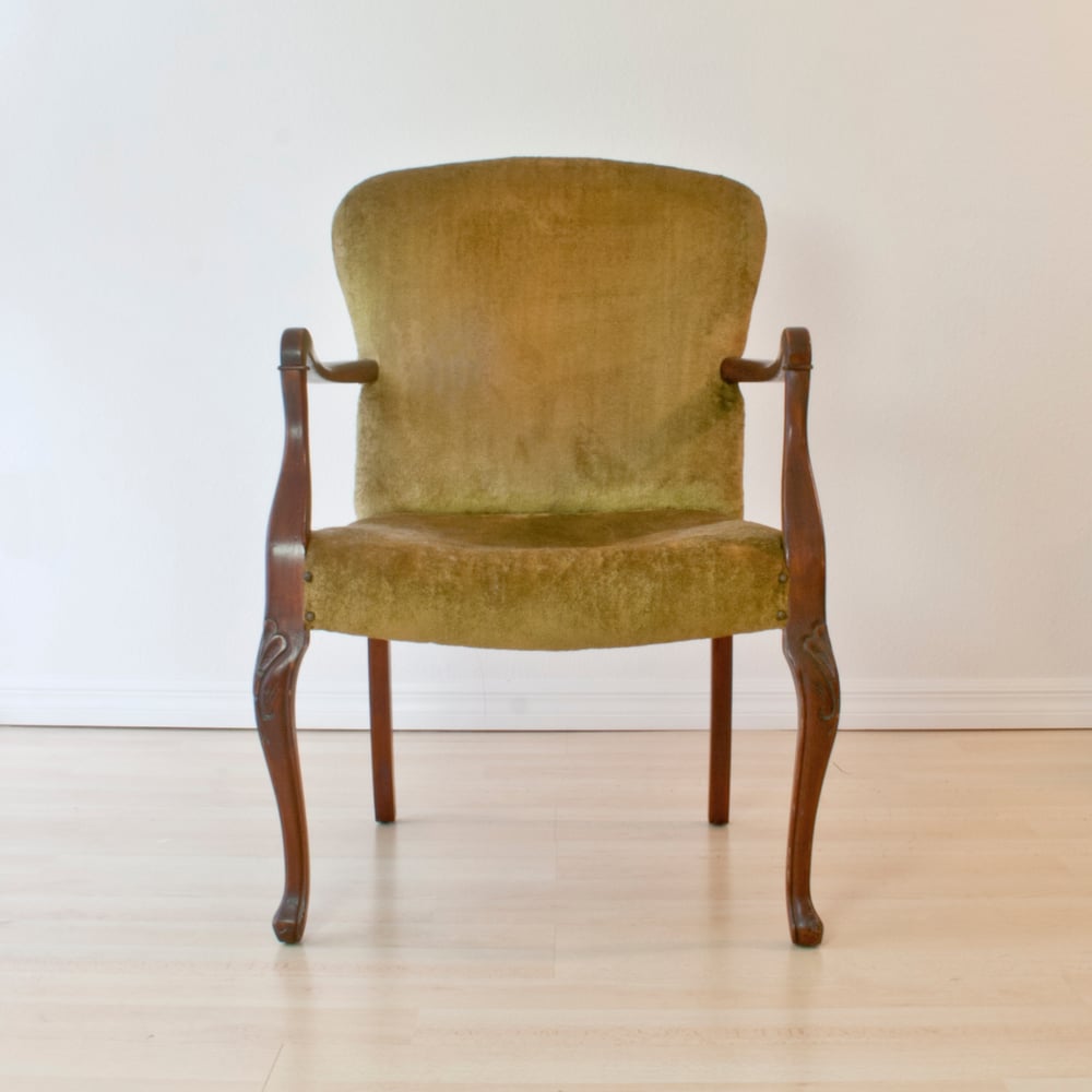 Image of Antique Art Nouveau Side Chair