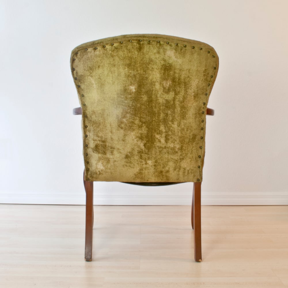 Image of Antique Art Nouveau Side Chair