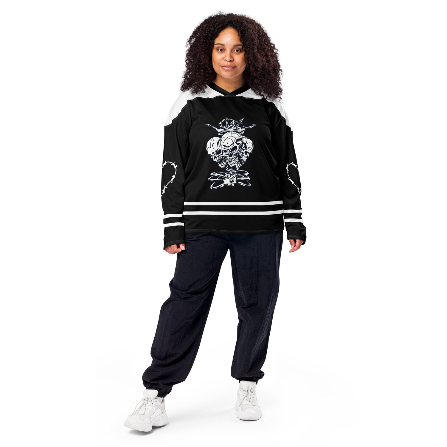 Image of Reverse harem Recycled hockey fan jersey