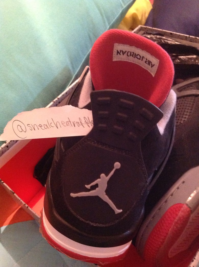 Image of Jordan 4 "Bred" Raffle Ticket