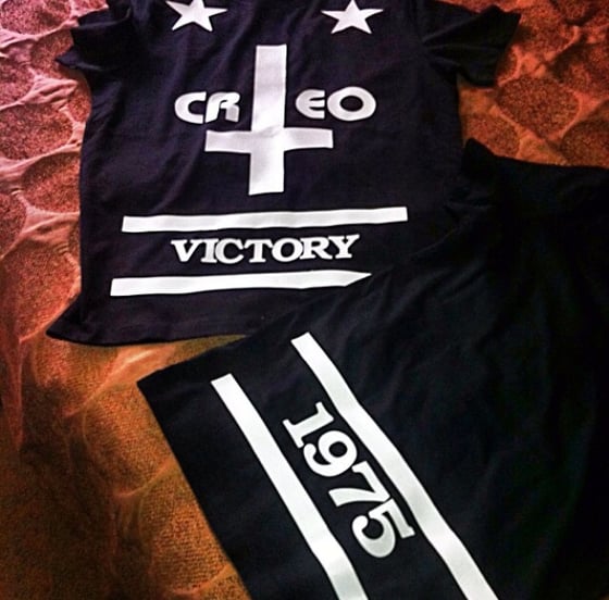 Image of CREO "Victory 2.0" Black and White Tee