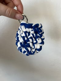 Image 1 of Airpod/earphone case - Blue and white🧿💙