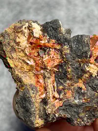 Image 10 of Crocoite Cluster Specimen From Tasmania #2424