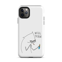 Image 7 of hell yeah Tough Case for iPhone® 