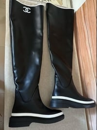 Image 5 of PANDA TAIL KNEE BOOTS