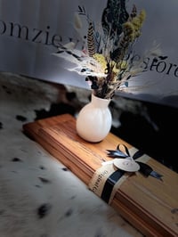 Image 6 of Feathers Of Nature -    White Vase  