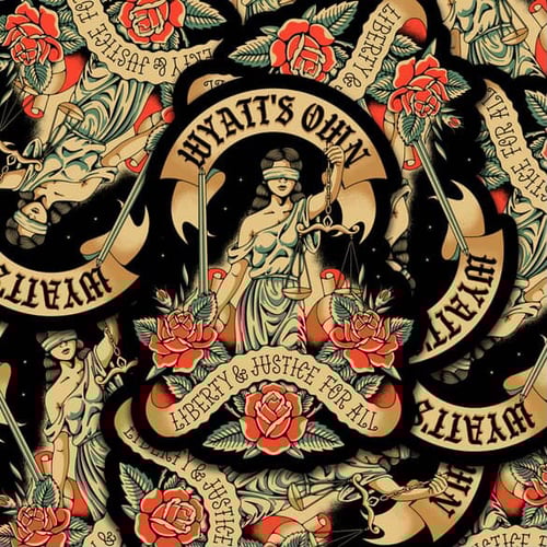 Image of Lady Justice (long sleeve)