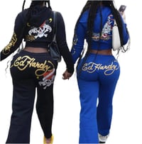 Image 3 of Casual Two-Piece Multi Colored Set