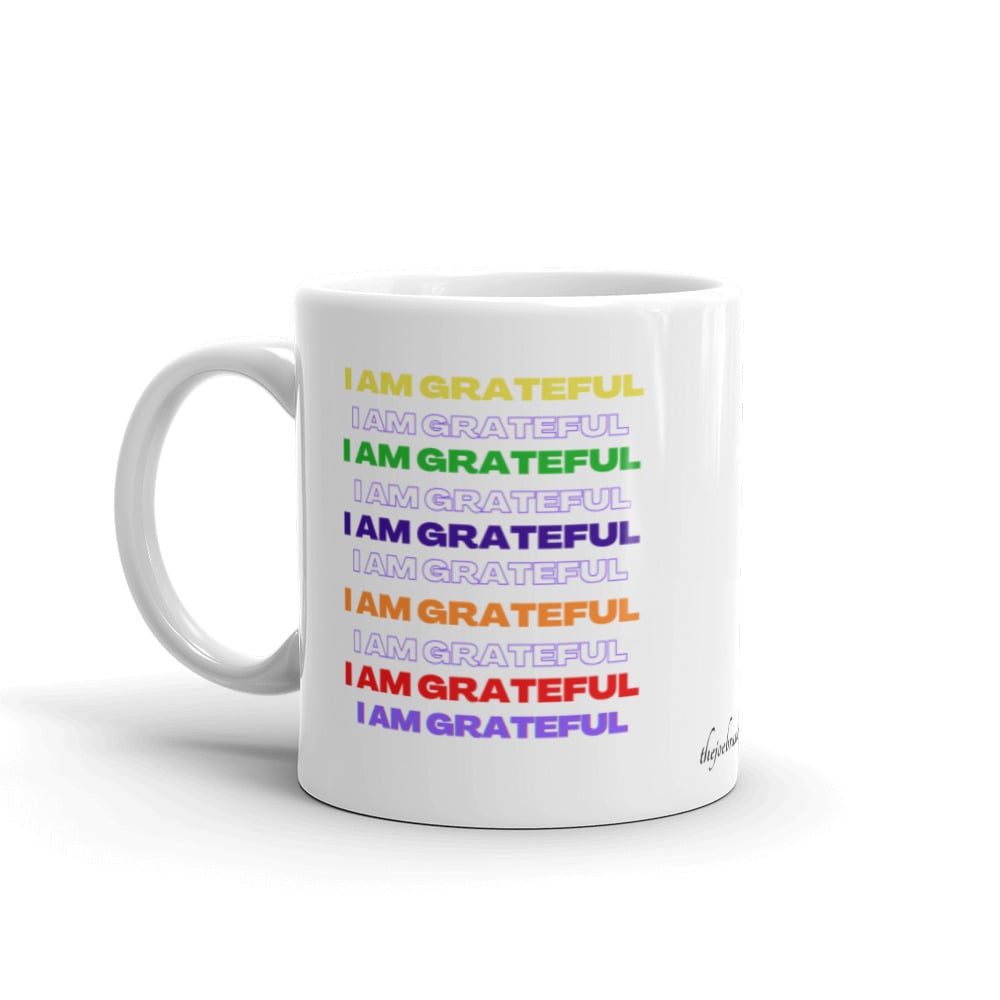 Image of I AM GRATEFUL Mantra Mug