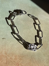 Image 2 of Silver Paw Bracelet 