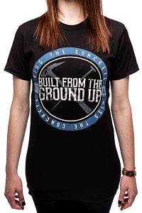 Image of Built From the Ground Up Tee/ Baseball Tee