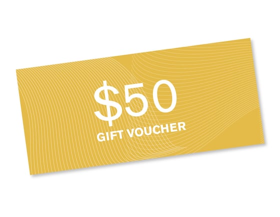 Image of $50 Gift Voucher
