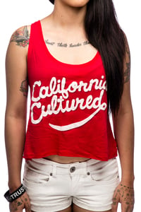 Image of California Cultured Boxy Crop Tank