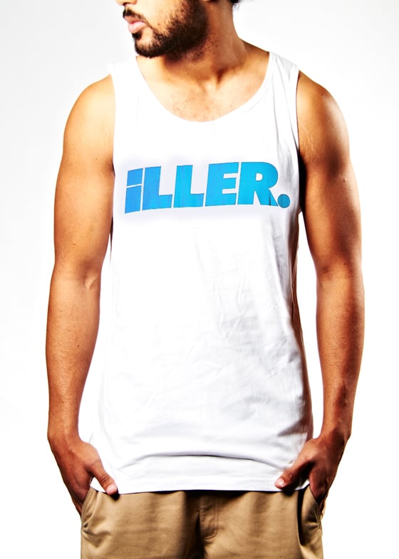 Image of WHITE iLLER SINGLET