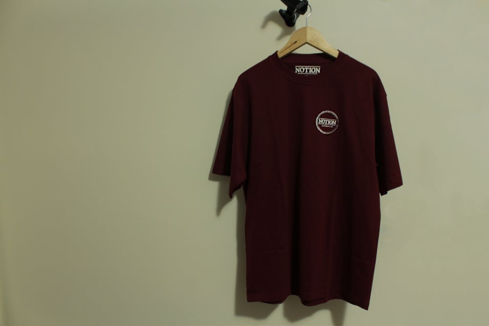 Image of Pocket Logo Tee - Maroon