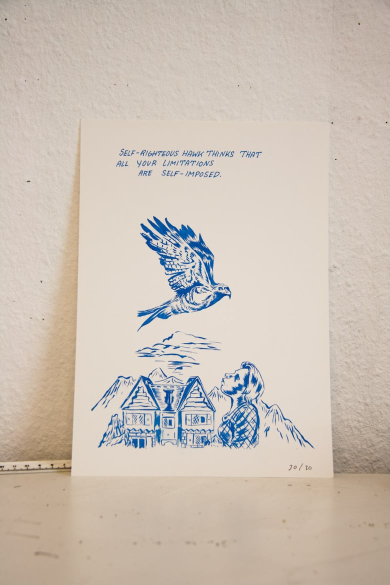 Image of Limited Edition "Hungover Bear and Friends" Prints//Limitations