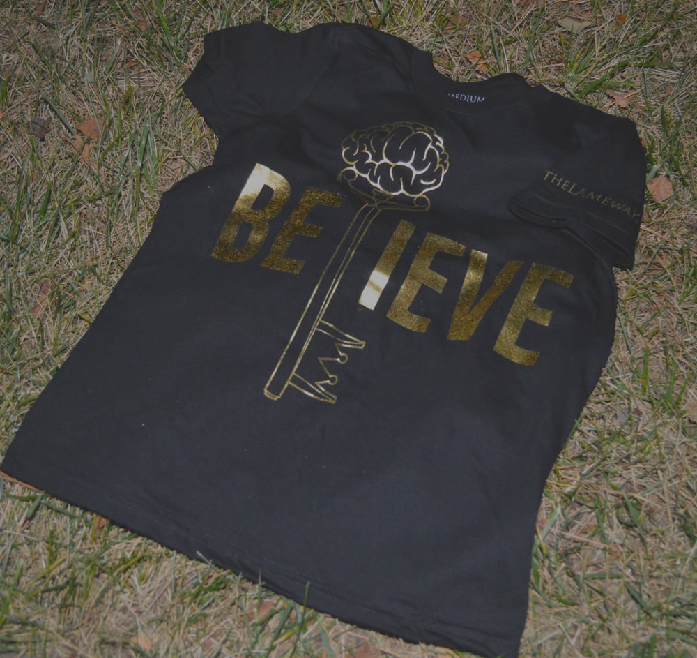 Image of Gold Edition BELIEVE Tee