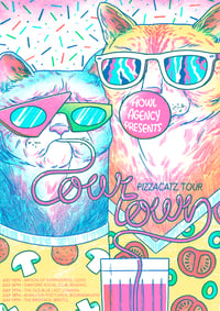 Cowtown - Pizzacatz Tour Poster