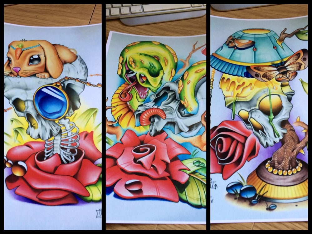 Image of SKULL SET!